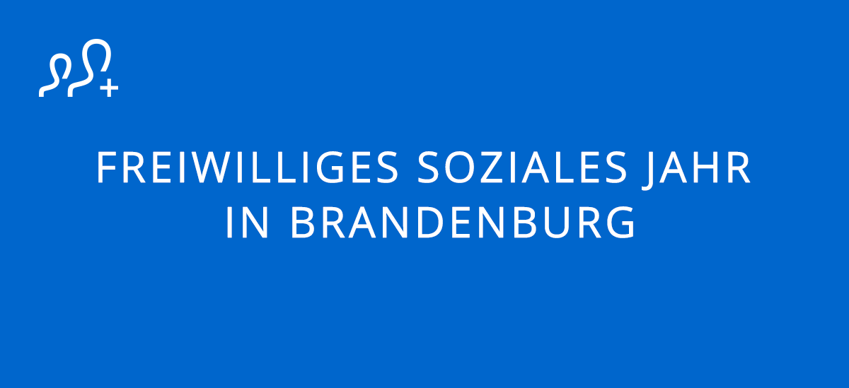 Logo: Freiwilliges Soziales Jahr in Brandenburg