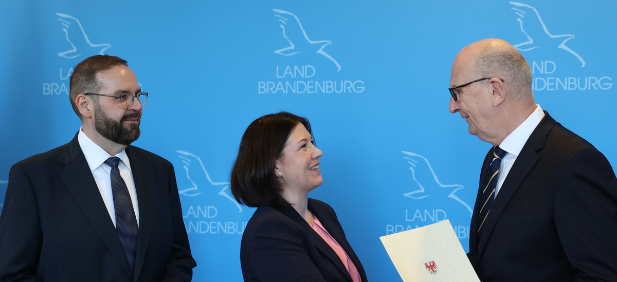 Gordon Hoffmann startet ins Amt als Brandenburgs Minister für Bildung, Jugend und Sport