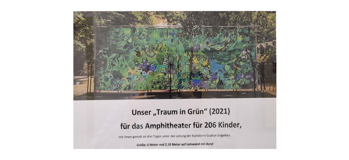 Kita-Ausstellung Traum in Grün Amphitheater